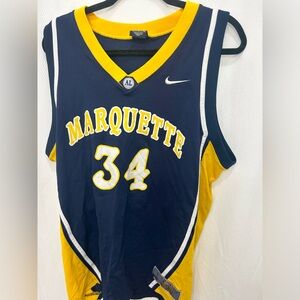 Marquette basketball jersey